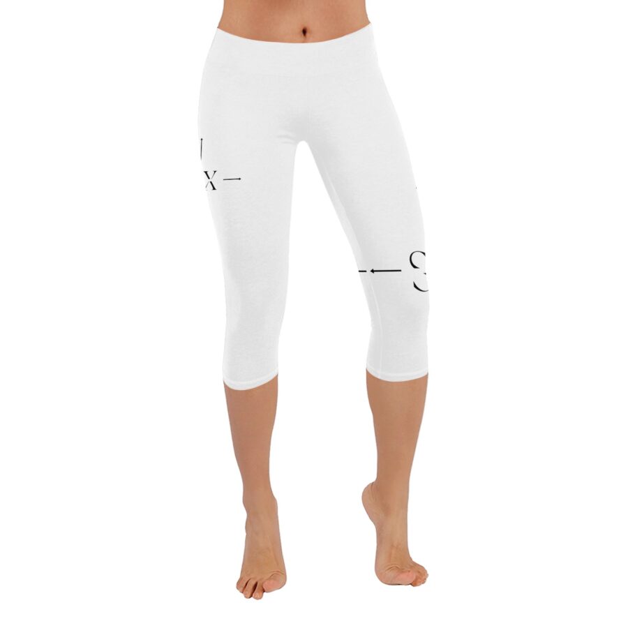 All-Over Low Rise Capri Leggings (Model L08)