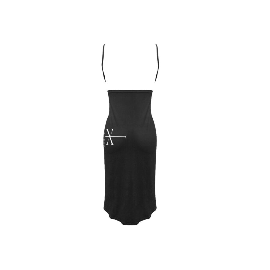 Spaghetti Strap Backless Beach Dress (D65) - Image 4
