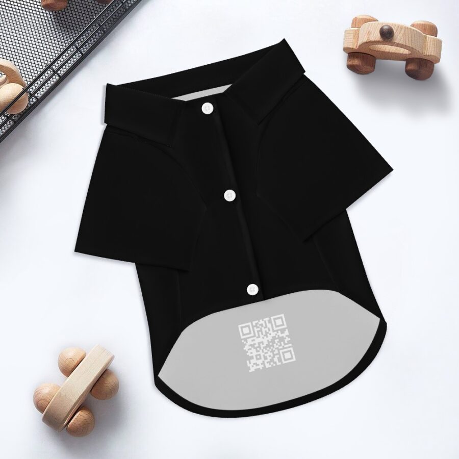 SXAXIS™ Pet shirt | QR Code Streetwear & Interactive Fashion - Image 10