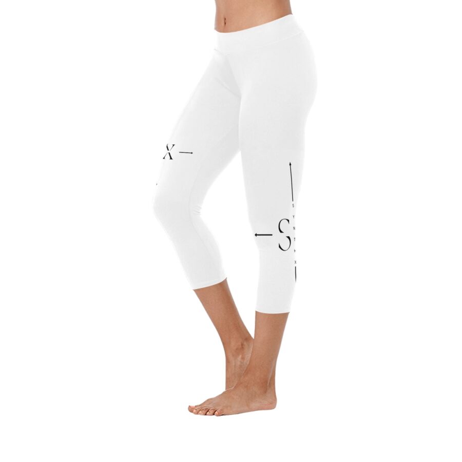 All-Over Low Rise Capri Leggings (Model L08) - Image 5