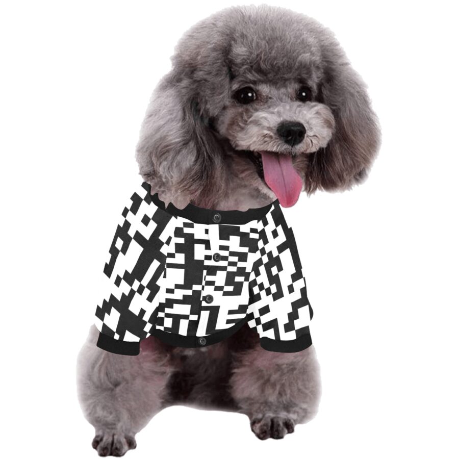 All Over Print Pet Dog Round Neck Shirt - Image 3
