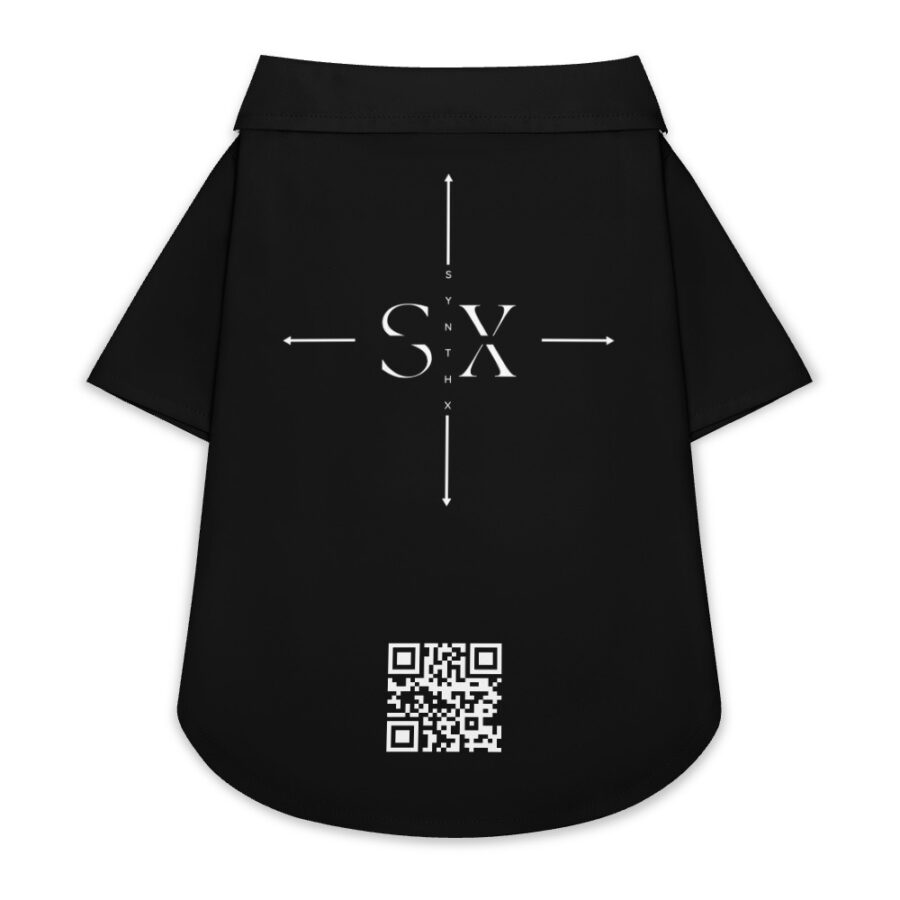 SXAXIS™ Pet shirt | QR Code Streetwear & Interactive Fashion - Image 8