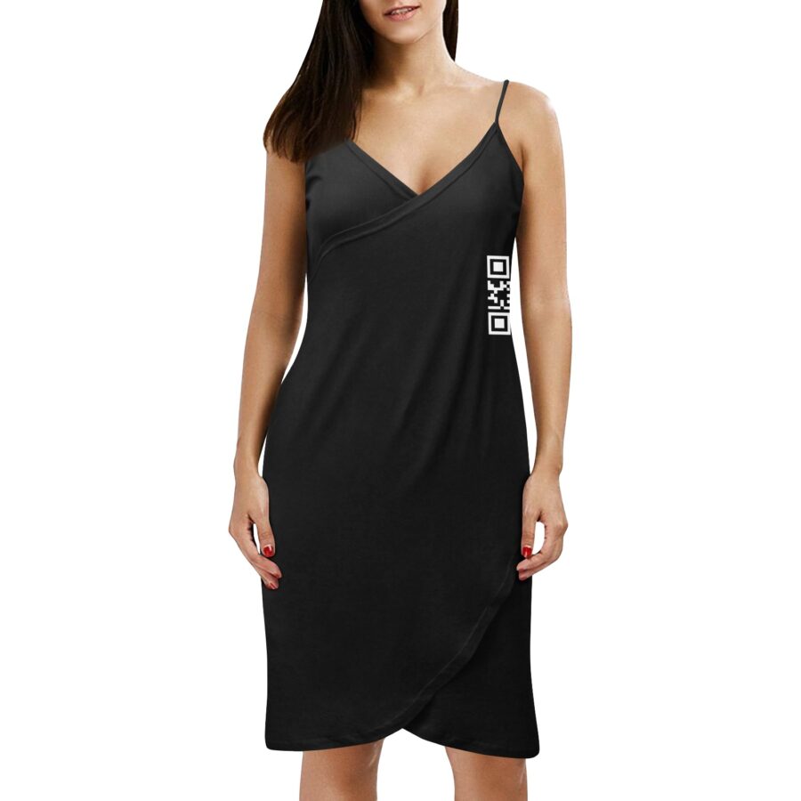 Spaghetti Strap Backless Beach Dress (D65)