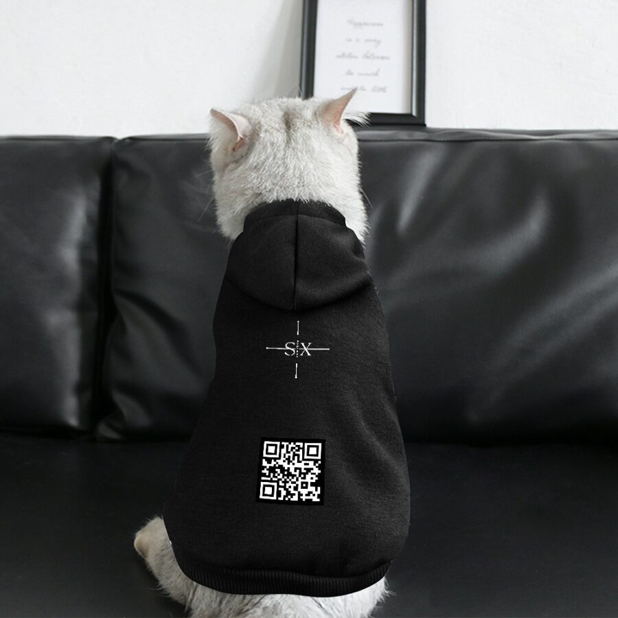 Pet Suit with Hat Black 2024 New - Image 3