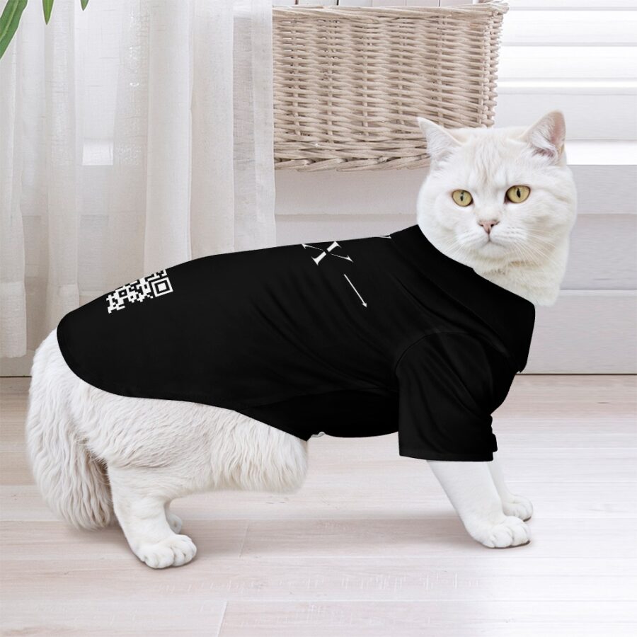 SXAXIS™ Pet shirt | QR Code Streetwear & Interactive Fashion - Image 6