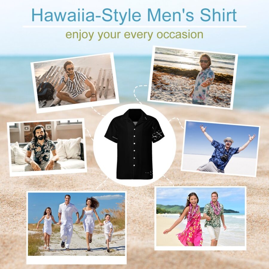 SXAXIS™ 2025 New upgrade Cuban collar shirt | QR Code Streetwear & Interactive Fashion - Image 6