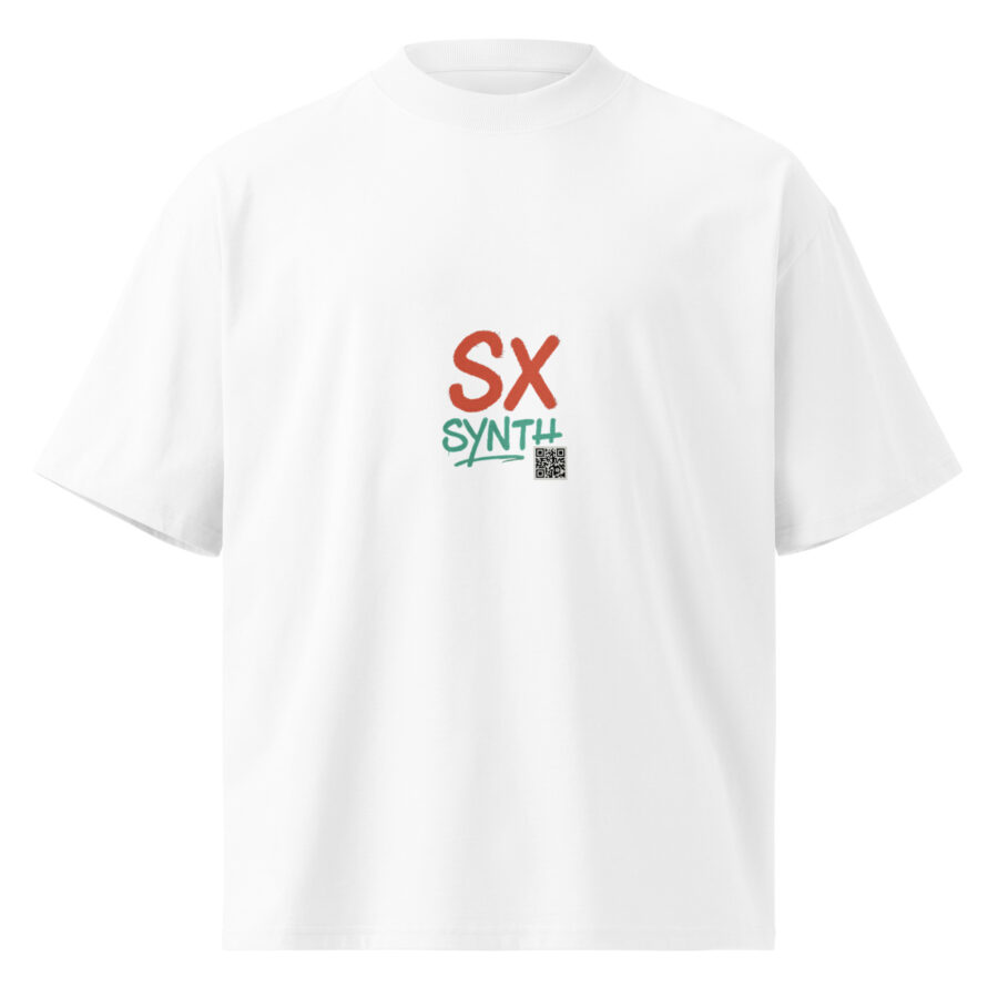 Unisex organic oversized high neck t-shirt - Image 17