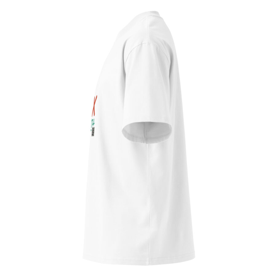 Unisex organic oversized high neck t-shirt - Image 20