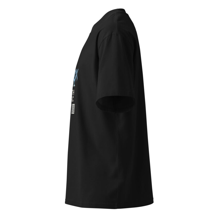 unisex organic oversized high neck t shirt black left 6875070205d44.jpg