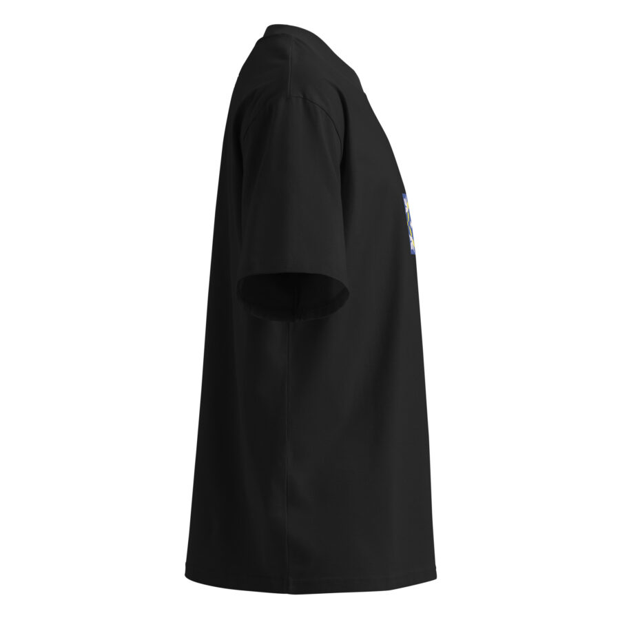 unisex organic oversized high neck t shirt black right 68750a36c0f38.jpg