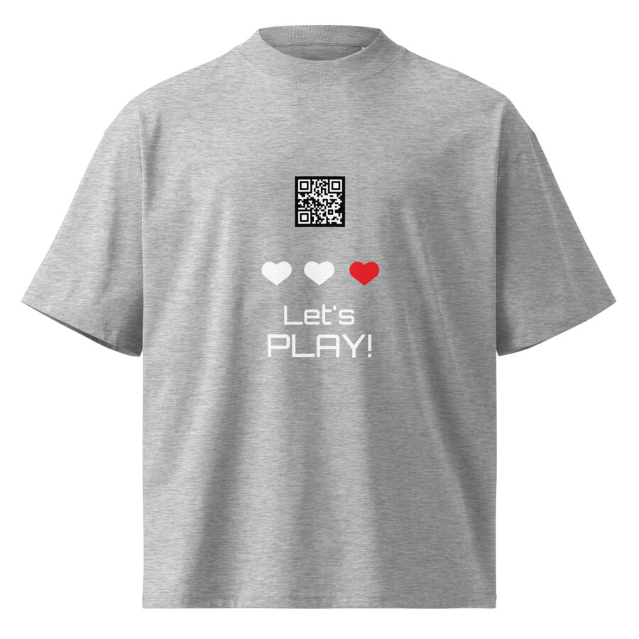 unisex organic oversized high neck t shirt heather grey front 68750a7f9021f.jpg