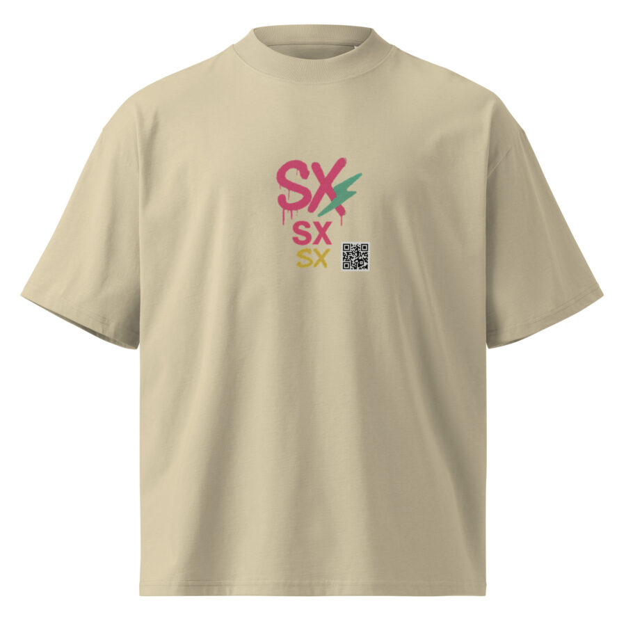 unisex organic oversized high neck t shirt stone front 68750731d2957.jpg